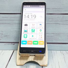 Y!mobile かんたんスマホ2 A001KC シルバー 866