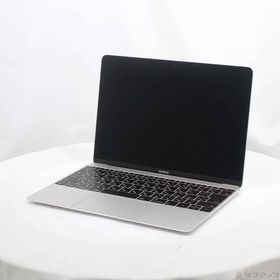 〔中古〕Apple(アップル) MacBook 12-inch Mid-2017 MNYH2J／A Core_m3 1.2GHz 8GB SSD256GB シルバー 〔10.15 Catalina〕〔258-ud〕