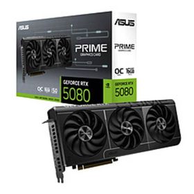 〔中古〕ASUS(エイスース) PRIME GeForce RTX 5080 16GB GDDR7 OC Edition PRIME-RTX5080-O16G〔377-ud〕