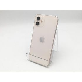 【中古】Apple docomo 【SIMロック解除済み】 iPhone 12 64GB ホワイト MGHP3J/A【DS秋葉】保証期間１ヶ月【ランクC】