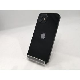 【中古】Apple au 【SIMロック解除済み】 iPhone 12 64GB ブラック MGHN3J/A【浜松駅前】保証期間１ヶ月【ランクC】