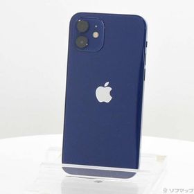 〔中古〕Apple(アップル) iPhone12 256GB ブルー MGJ33J／A SIMフリー〔247-ud〕