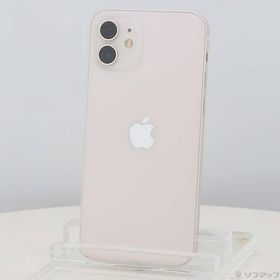 〔中古〕Apple(アップル) iPhone12 256GB ホワイト MGJ13J／A SoftBank〔276-ud〕