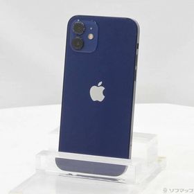 〔中古〕Apple(アップル) iPhone12 256GB ブルー MGJ33J／A SIMフリー〔297-ud〕