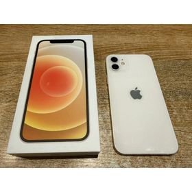 【中古美品】iPhone12 128GB ホワイト 正規SIMフリー MGHV3J/A A363