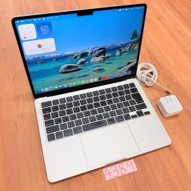 【動作確認済み】 MacBook air 13インチ 2022 アップル Apple M2 8GB 1TB 動画編集可能 カメラ内蔵 ノートPC ノートパソコン SSD搭載 macOSインストール済み 【4389】