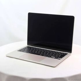 ソフマップ 〔中古品〕 MacBook Air 13.6-inch Mid-2022 MLY23J／A Apple M2 8コアCPU_10コアGPU 8GB SSD512GB スターライト 〔26.3 Tahoe〕【377】