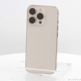 (中古)Apple iPhone16 Pro 128GB デザートチタニウム FYMX3J/A SIMフリー(352-ud)