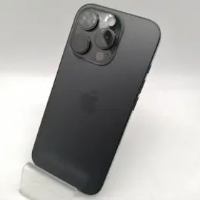 【中古】Apple 国内版 【SIMフリー】 iPhone 16 Pro 1TB ブラックチタニウム MYN83J/A【OSU301】保証期間１ヶ月【ランクC】