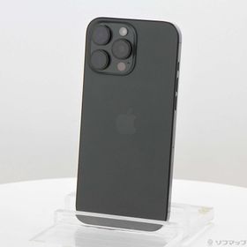 (中古)Apple iPhone16 Pro Max 256GB ブラックチタニウム MYWG3J/A SIMフリー(377-ud)