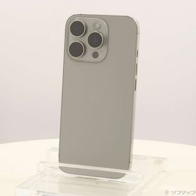 (中古)Apple iPhone16 Pro 256GB ナチュラルチタニウム MYN33J/A SIMフリー(305-ud)