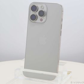 (中古)Apple iPhone16 Pro Max 256GB ナチュラルチタニウム MYWK3J/A SIMフリー(377-ud)