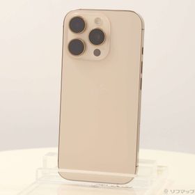 (中古)Apple iPhone16 Pro 256GB デザートチタニウム MYN23J/A SIMフリー(258-ud)