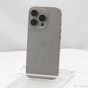(中古)Apple iPhone16 Pro 256GB ナチュラルチタニウム 3N746J/A SIMフリー(262-ud)
