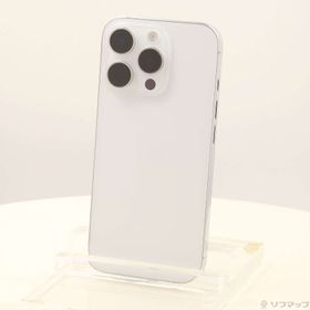 (中古)Apple iPhone16 Pro 256GB ホワイトチタニウム 3N744J/A SIMフリー(247-ud)