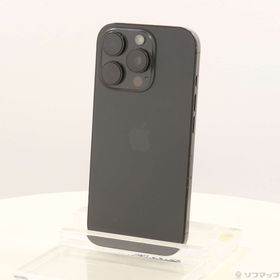 (中古)Apple iPhone16 Pro 256GB ブラックチタニウム MYN03J/A SIMフリー(198-ud)