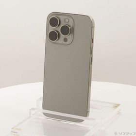 (中古)Apple iPhone16 Pro 128GB ナチュラルチタニウム MYMY3J/A SIMフリー(344-ud)