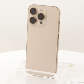 (中古)Apple iPhone16 Pro 128GB デザートチタニウム MYMX3J/A SIMフリー(251-ud)