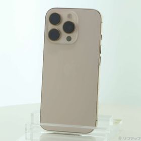 (中古)Apple iPhone16 Pro 128GB デザートチタニウム MYMX3J/A SIMフリー(276-ud)
