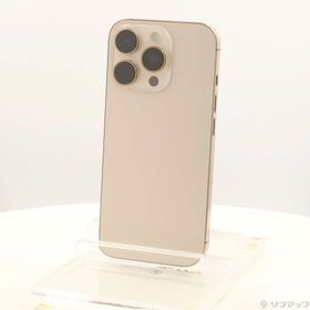 (中古)Apple iPhone16 Pro 256GB デザートチタニウム MYN23J/A SIMフリー(276-ud)