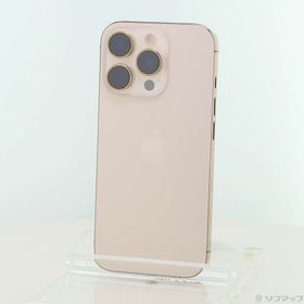 (中古)Apple iPhone16 Pro 128GB デザートチタニウム MYMX3J/A SIMフリー(377-ud)