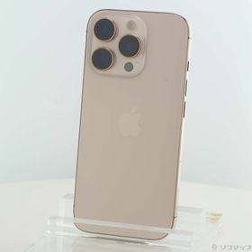 (中古)Apple iPhone16 Pro 256GB デザートチタニウム MYN23J/A SIMフリー(344-ud)