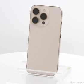 (中古)Apple iPhone16 Pro 256GB デザートチタニウム MYN23J/A SIMフリー(269-ud)