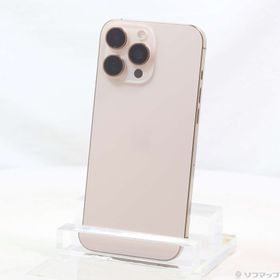 (中古)Apple iPhone16 Pro Max 256GB デザートチタニウム MYWJ3J/A SIMフリー(276-ud)