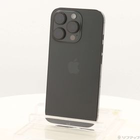 (中古)Apple iPhone16 Pro 256GB ブラックチタニウム MYN03J/A SIMフリー(262-ud)