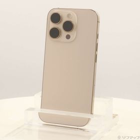 (中古)Apple iPhone16 Pro 128GB デザートチタニウム FYMX3J/A SIMフリー(305-ud)