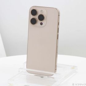(中古)Apple iPhone16 Pro 256GB デザートチタニウム FYN23J/A SIMフリー(262-ud)