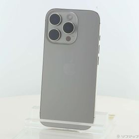 (中古)Apple iPhone16 Pro 128GB ナチュラルチタニウム MYMY3J/A SIMフリー(276-ud)
