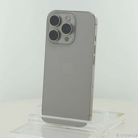 (中古)Apple iPhone16 Pro 128GB ナチュラルチタニウム MYMY3J/A SIMフリー(377-ud)