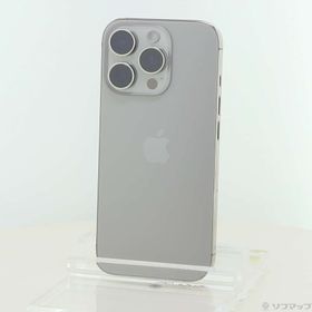 (中古)Apple iPhone16 Pro 128GB ナチュラルチタニウム FYMY3J/A SIMフリー(269-ud)
