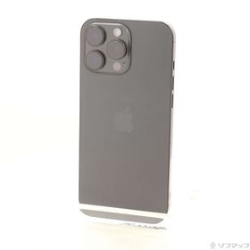 (中古)Apple iPhone16 Pro Max 512GB ブラックチタニウム MYWL3J/A SIMフリー(198-ud)