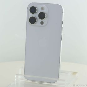 (中古)Apple iPhone16 Pro 256GB ホワイトチタニウム MYN13J/A SIMフリー(198-ud)