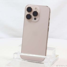 (中古)Apple iPhone16 Pro 256GB デザートチタニウム MYN23J/A SIMフリー(262-ud)