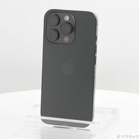 (中古)Apple iPhone16 Pro 256GB ブラックチタニウム FYN03J/A SIMフリー(196-ud)