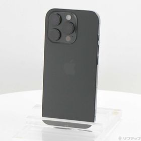 (中古)Apple iPhone16 Pro 256GB ブラックチタニウム FYN03J/A SIMフリー(196-ud)