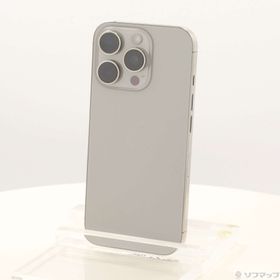 (中古)Apple iPhone16 Pro 256GB ナチュラルチタニウム MYN33J/A SIMフリー(262-ud)