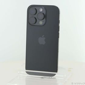 (中古)Apple iPhone16 Pro 128GB ブラックチタニウム FYMV3J/A SIMフリー(269-ud)