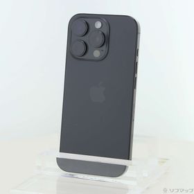 (中古)Apple iPhone16 Pro 128GB ブラックチタニウム FYMV3J/A SIMフリー(269-ud)