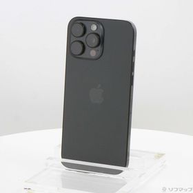 (中古)Apple iPhone16 Pro Max 512GB ブラックチタニウム MYWL3J/A SIMフリー(262-ud)
