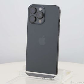 (中古)Apple iPhone16 Pro Max 256GB ブラックチタニウム MYWG3J/A SIMフリー(198-ud)