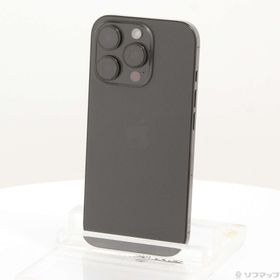 (中古)Apple iPhone16 Pro 512GB ブラックチタニウム MYN43J/A SIMフリー(377-ud)