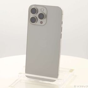 (中古)Apple iPhone16 Pro Max 256GB ナチュラルチタニウム MYWK3J/A SIMフリー(258-ud)