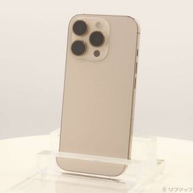 (中古)Apple iPhone16 Pro 128GB デザートチタニウム MYMX3J/A SIMフリー(269-ud)