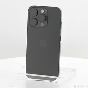 (中古)Apple iPhone16 Pro 256GB ブラックチタニウム FYN03J/A SIMフリー(196-ud)