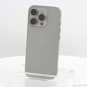 (中古)Apple iPhone16 Pro 128GB ナチュラルチタニウム MYMY3J/A SIMフリー(297-ud)
