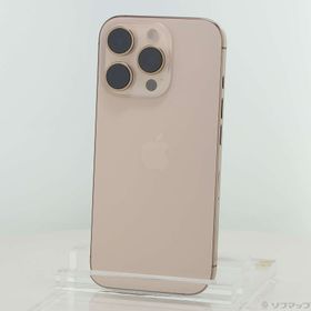 (中古)Apple iPhone16 Pro 128GB デザートチタニウム FYMX3J/A SIMフリー(251-ud)